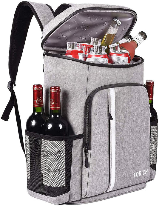 "Insulated Leakproof Backpack Cooler Bag - Perfect for Work, Picnics, and Hiking!"